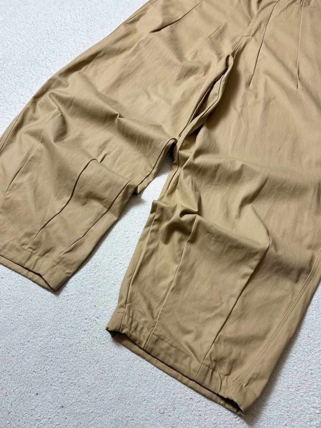 트래블 쓰리턱 벌룬 와이드 팬츠 PN7654 상품이미지4