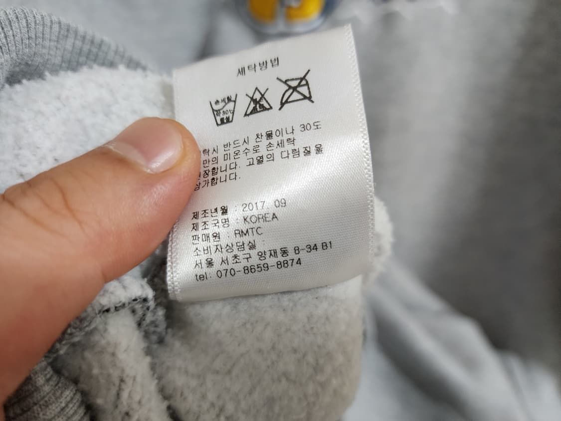 (M)로맨틱크라운 자수 후드티 상품이미지4