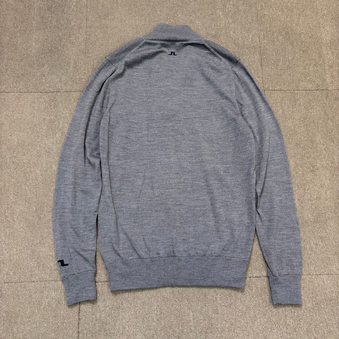 J LINDEBERG 제이린드버그 키안투어 메리노울 반집업 니트 m 상품이미지6