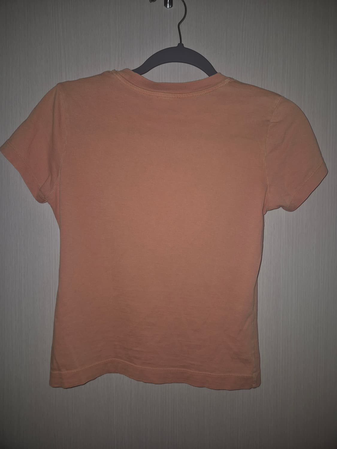 디젤 느좋 톤다운 오렌지 빛 반팔티 S 상품이미지4