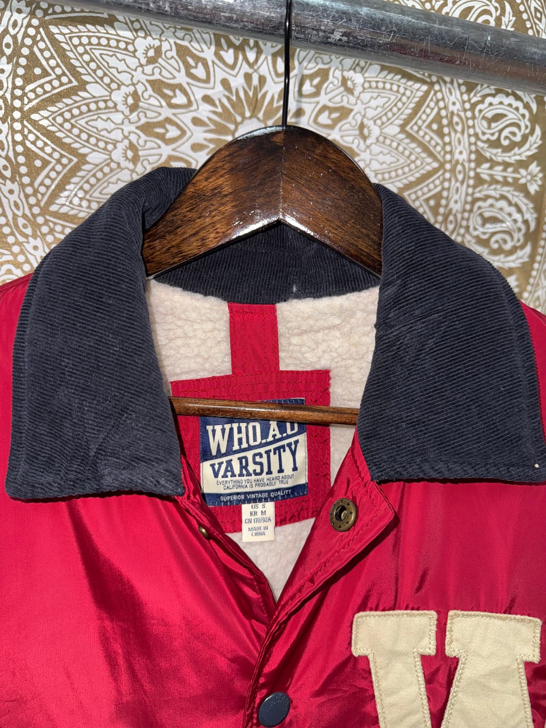 후아유 양털 기모 워크점퍼  상품이미지5