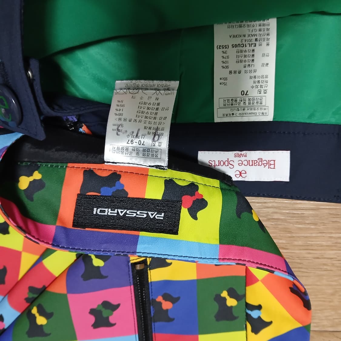 엘레강스 파사디골프 2벌 치마바지 70 사이쥬  상품이미지6