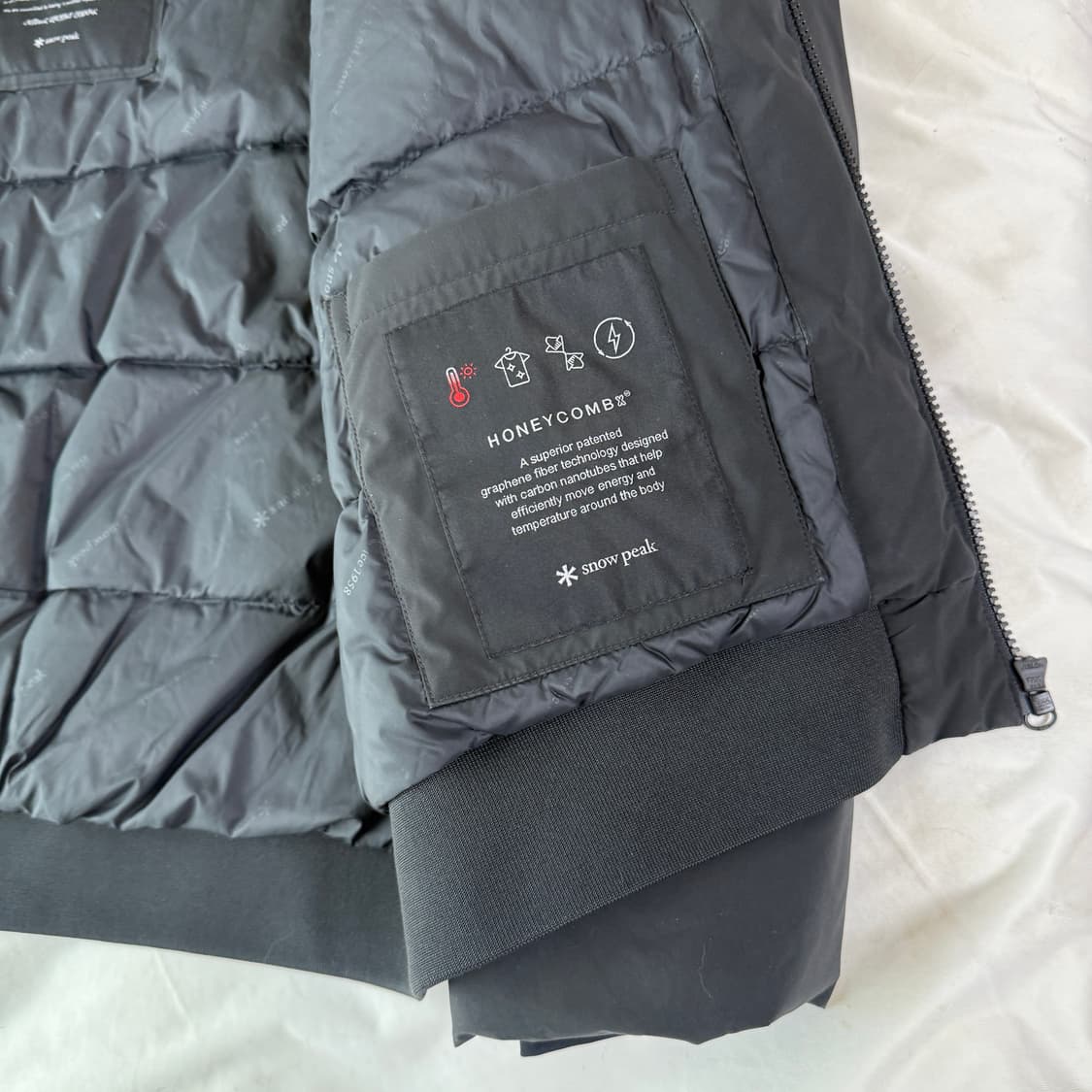 스노우피크 후드 구스다운 패딩 XXL 상품이미지6