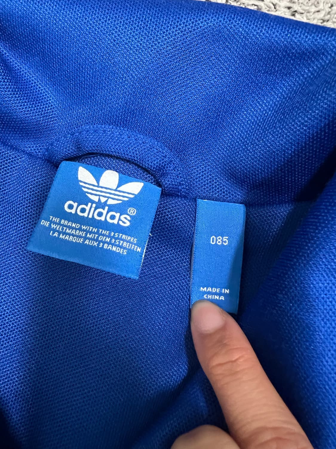 (85) 아디다스 유로파 트랙탑 져지 블루 상품이미지3