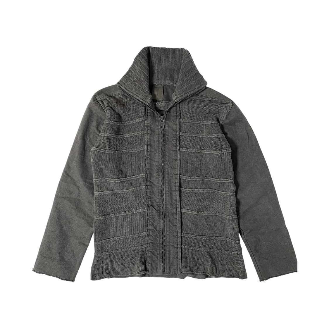 립반윙클 램스울 하이넥 자켓 상품이미지2