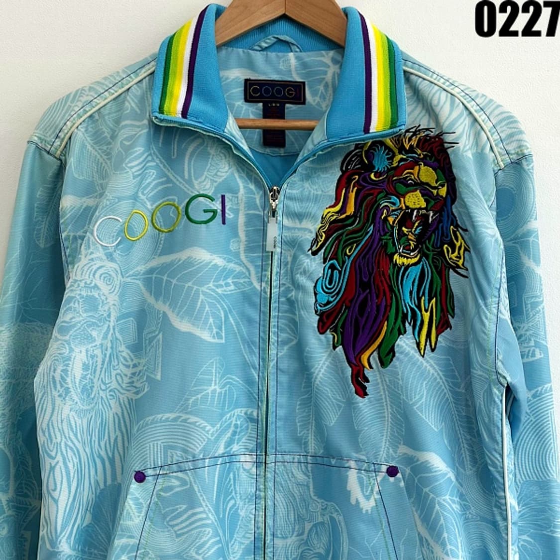 쿠지 COOGI 나일론 트랙 자켓 L 0227 상품이미지2