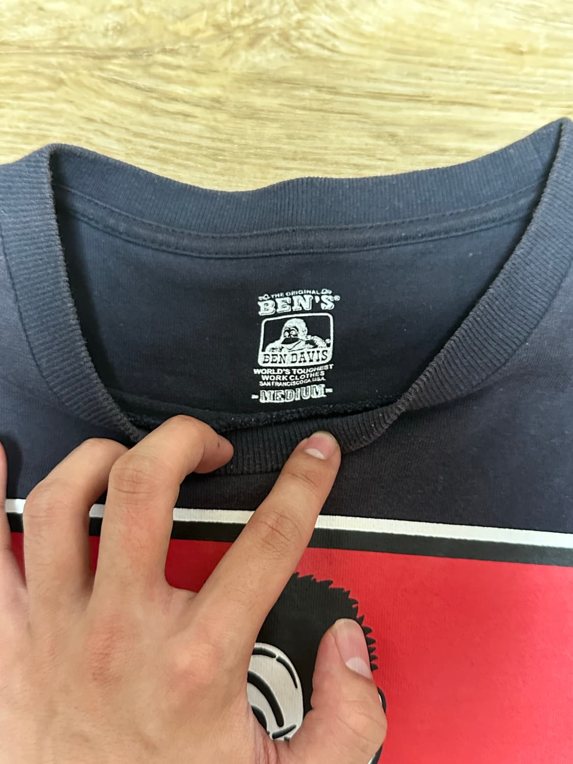 Bape St 벤데이비스 반팔(M) 상품이미지2