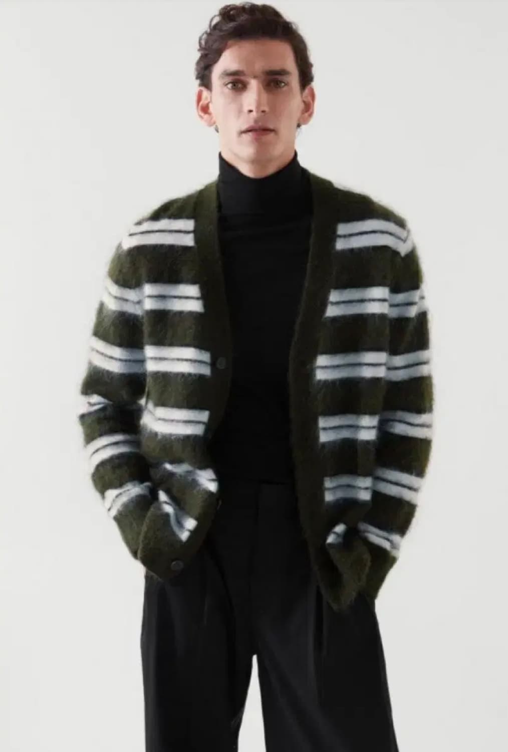 COS 코스 모헤어 가디건 판매합니다 상품이미지1