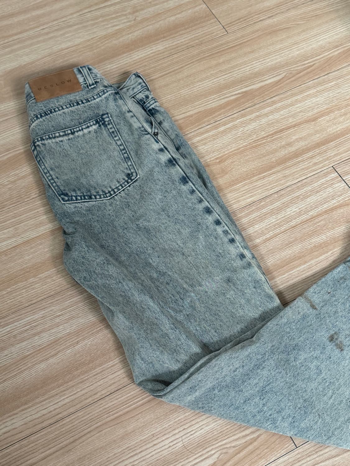 비슬로우 연청데님 상품이미지2