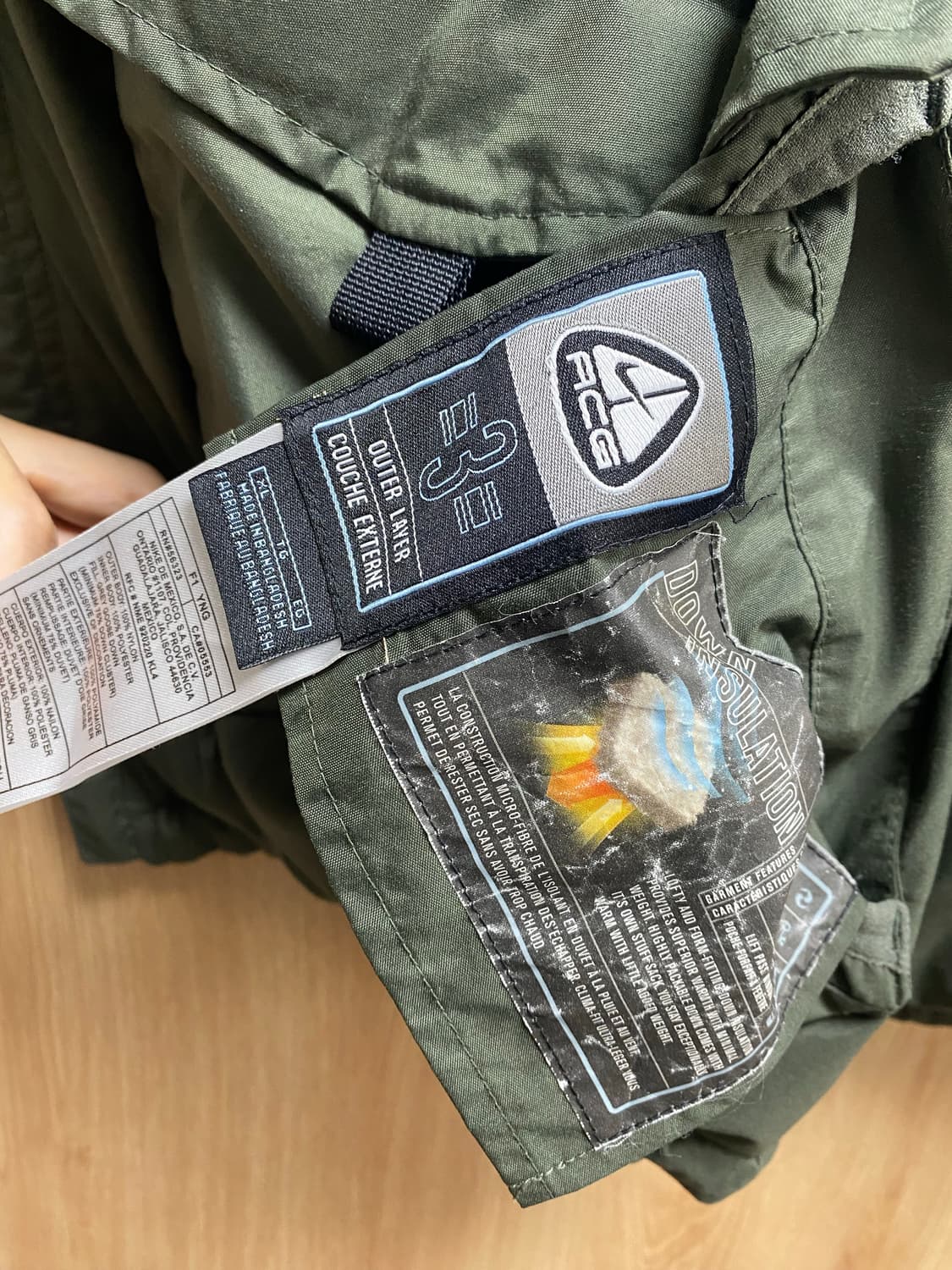Nike acg 구스다운 양면 패딩 베스트 상품이미지5