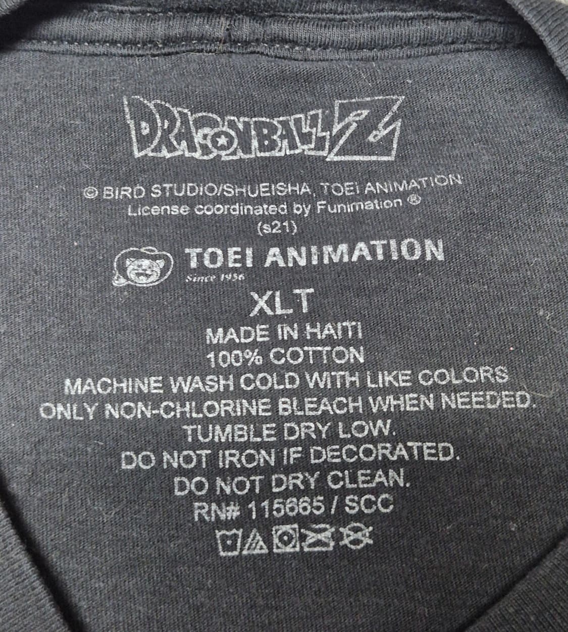 [XL] 드래곤볼 오피셜 티셔츠 -216 상품이미지3