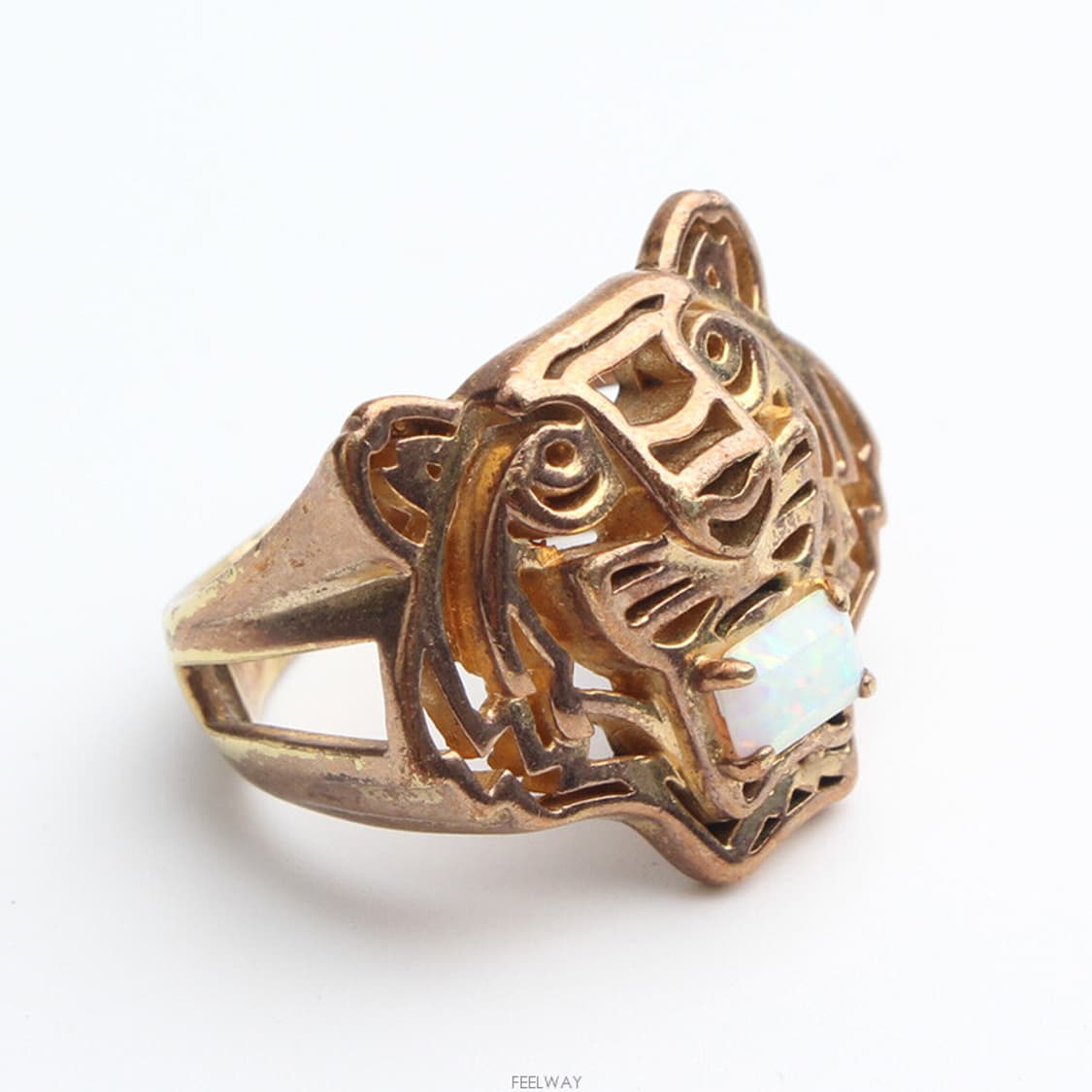 겐조 타이거 오팔 금장 반지 14호 상품이미지3