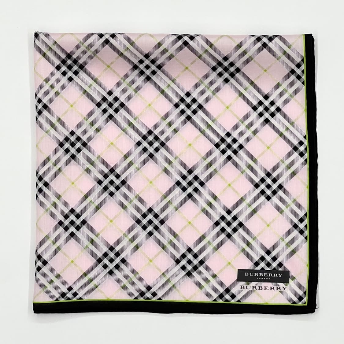 (새상품) burberry /버버리 쁘띠스카프 손수건 상품이미지5