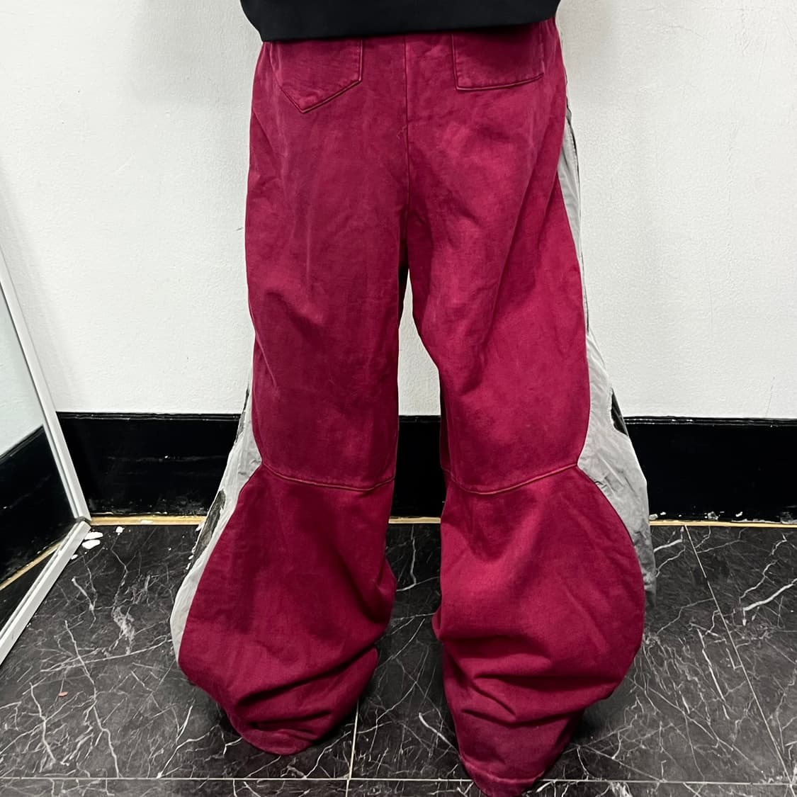 스쿠트 더티 머니 오버사이즈 와이드 스웻 팬츠 상품이미지3