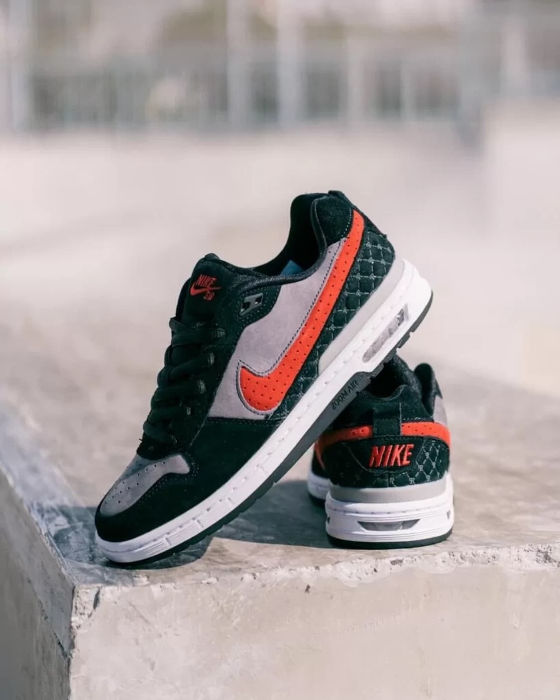 (300) 나이키 SB 폴로드리게스 줌 에어 로우 블랙 상품이미지2