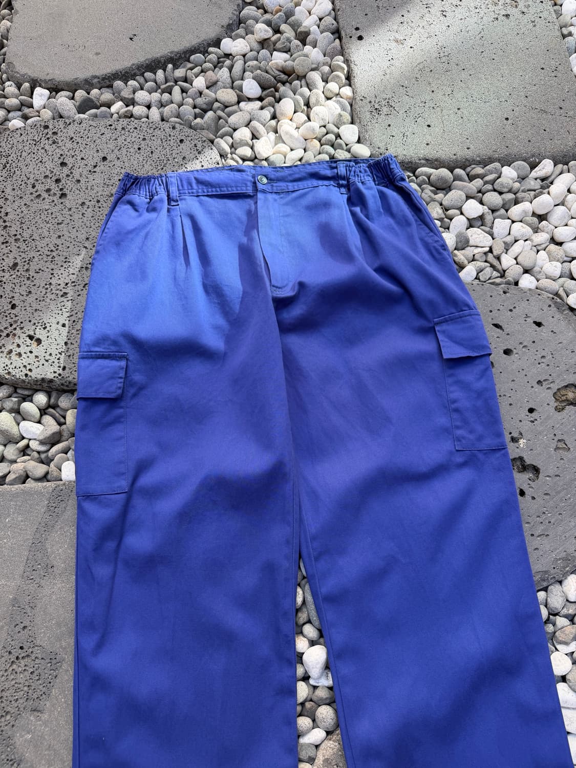 90s EURO VINTAGE WIDE WORK PANTS 프렌치워크팬츠 상품이미지5