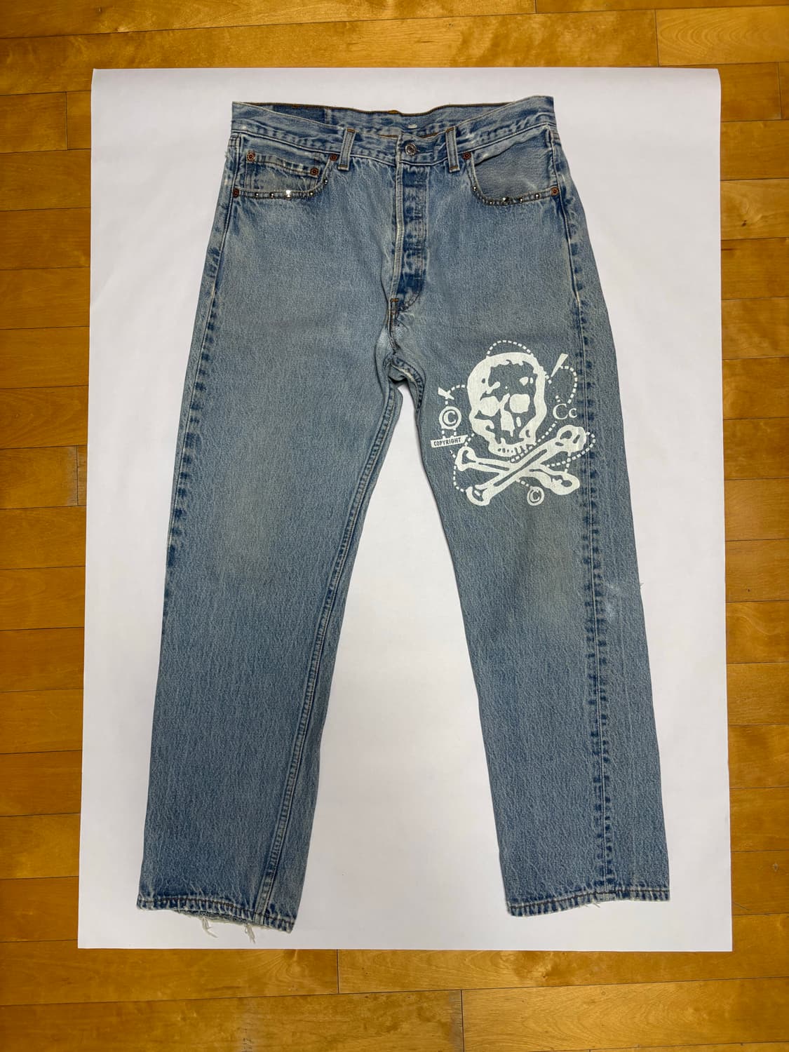 리바이스 커스텀 데님 30x30 (568로 추정) 상품이미지1