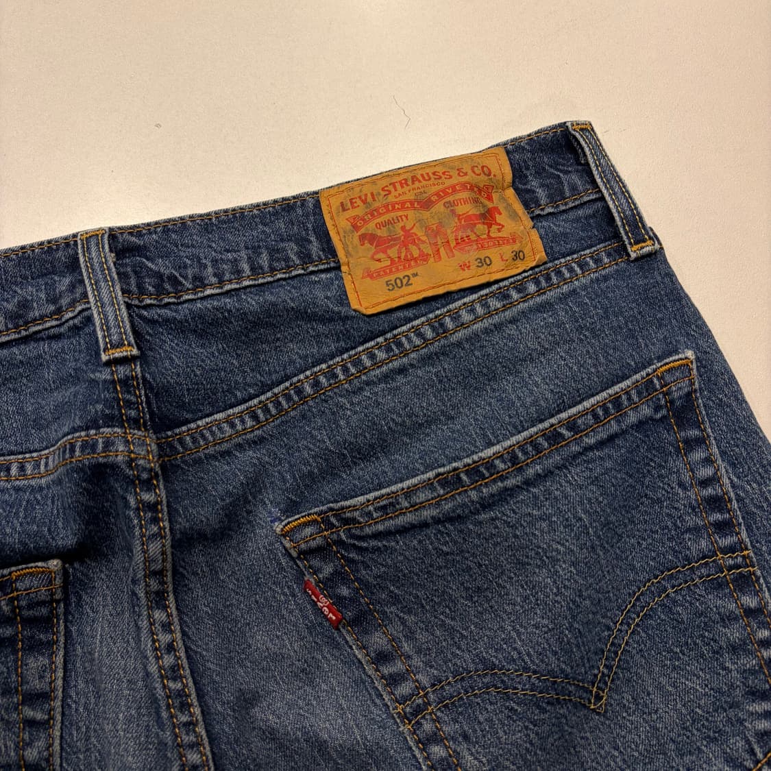 [30x30] 리바이스 502 데님 청바지 팬츠 D203 상품이미지3