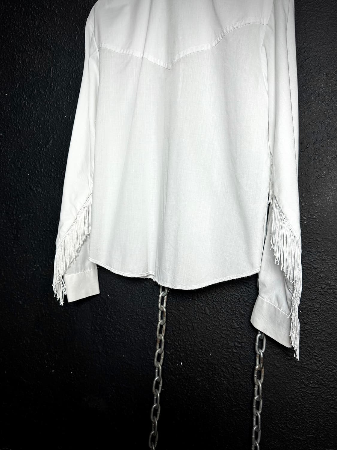 Custom Made by Linda Powers – White Frin 상품이미지7