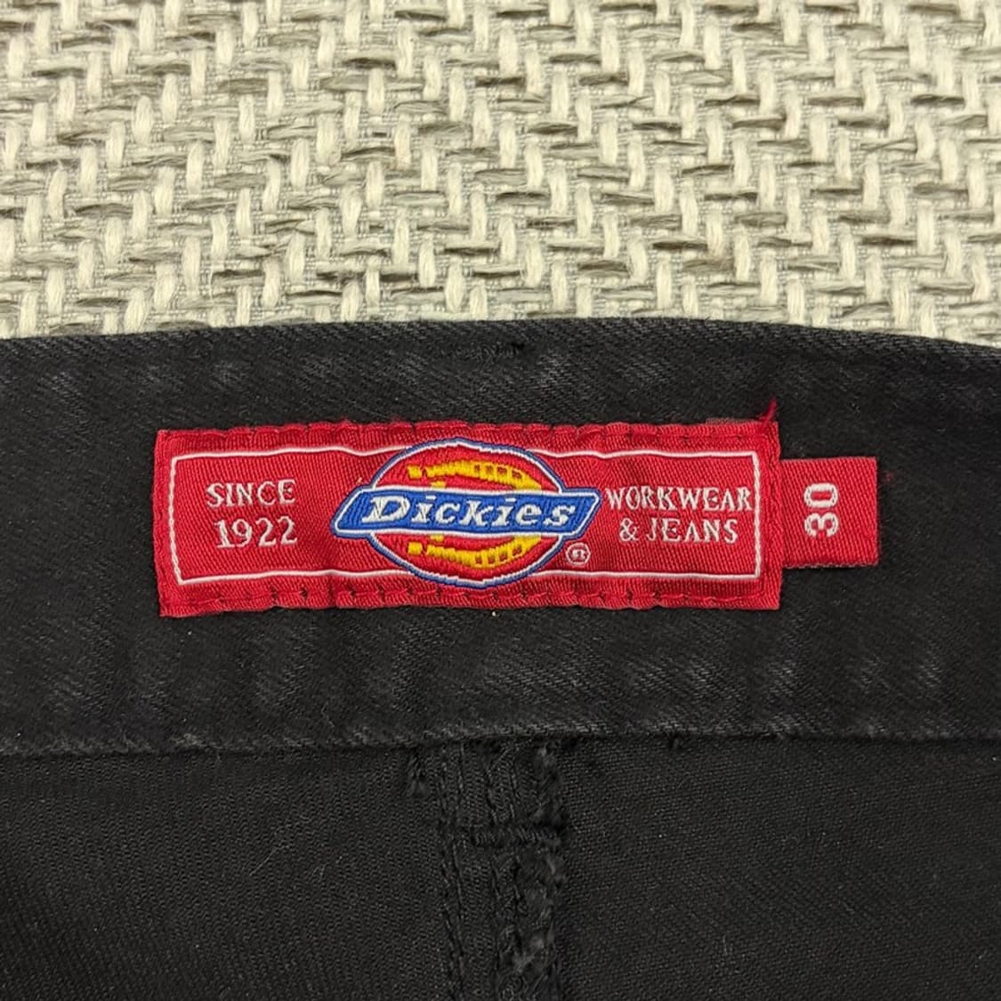 디키즈 블랙 코튼 팬츠 v3237 상품이미지7