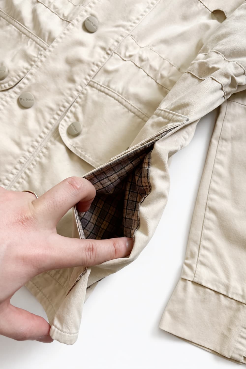 바버 Short Warm-Up 자켓 M 상품이미지5