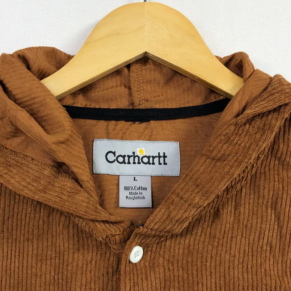 L 칼하트 코듀로이 후드 셔츠자켓 상품이미지3