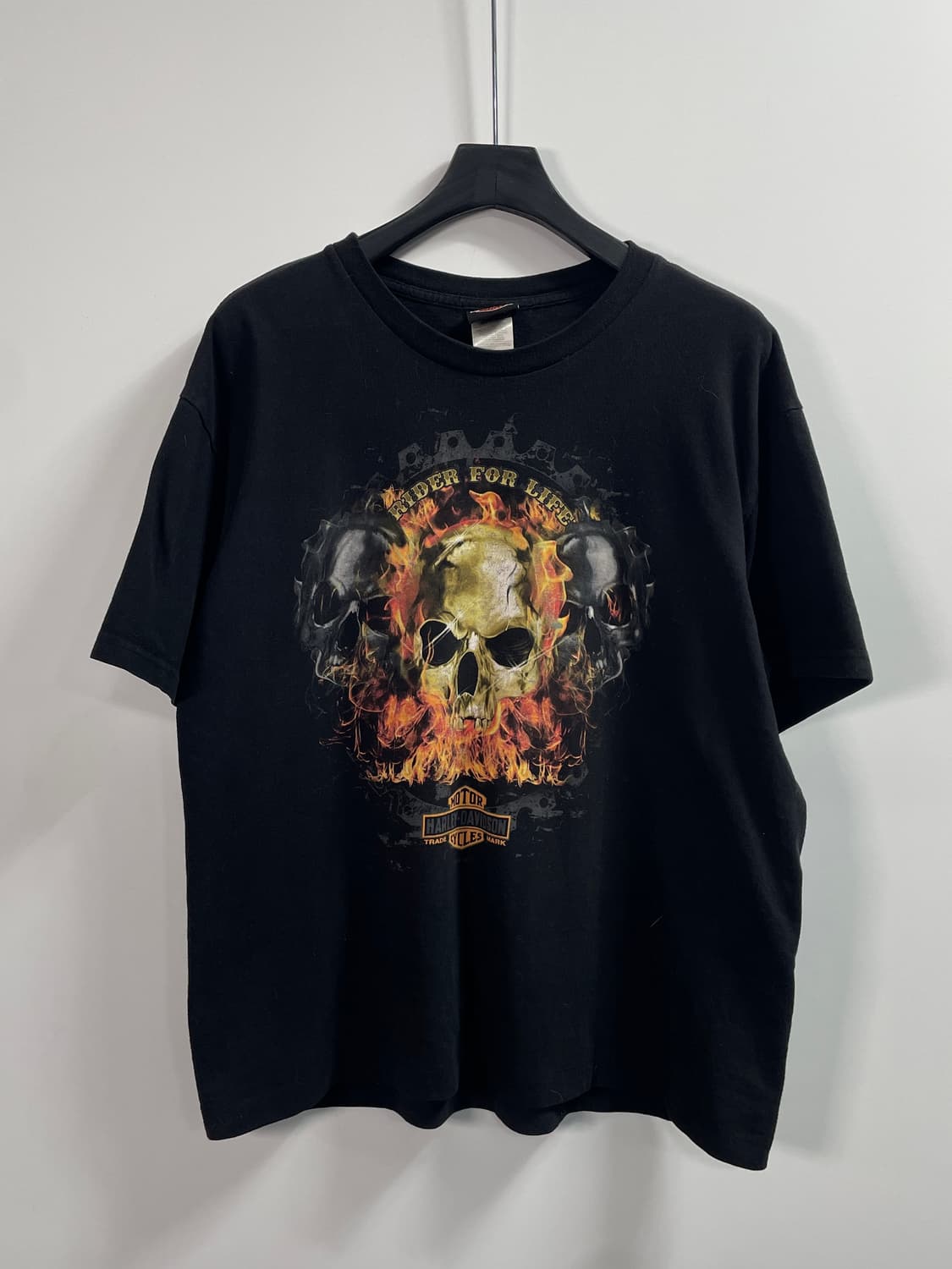 할리데이비슨 스컬 그래픽 반팔티 (on.109) 상품이미지1