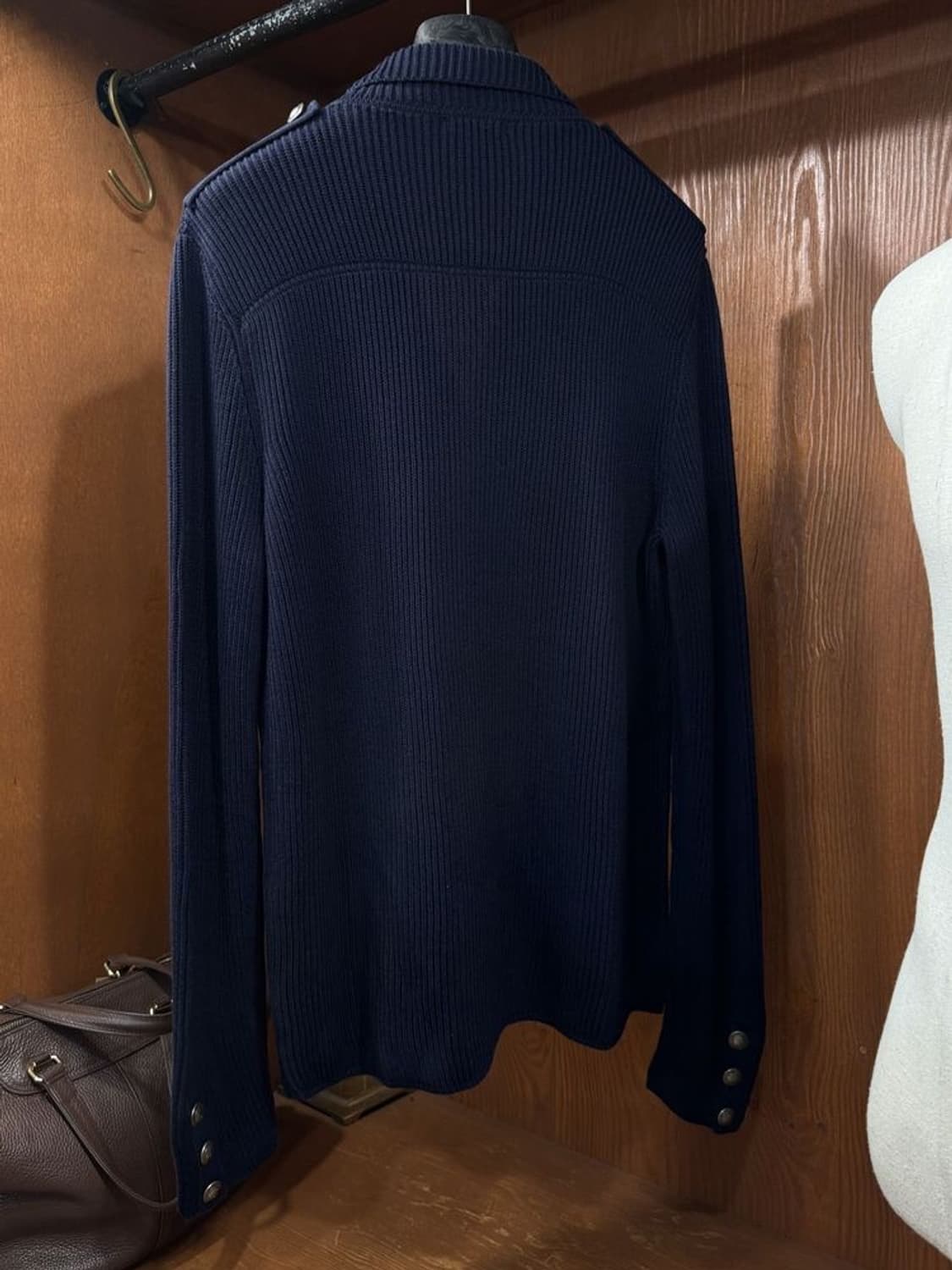 발렌타인 숄칼라 니트 상품이미지5