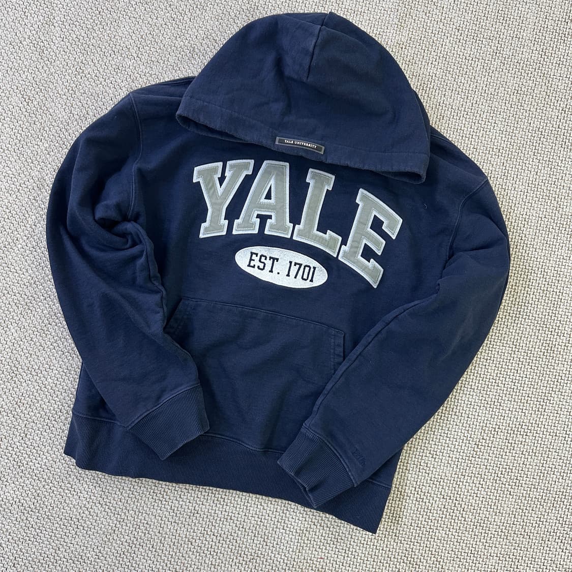 S 예일 투톤 아치 후드 0401D 상품이미지1