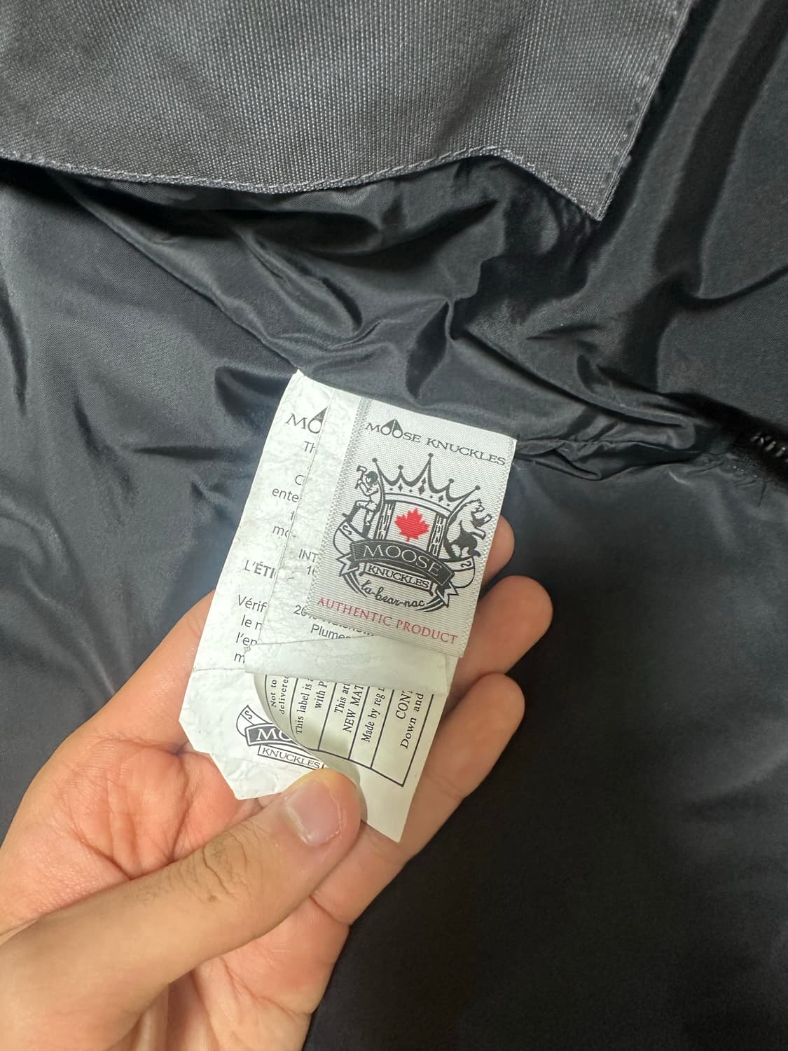 무스너클 패딩 상품이미지3