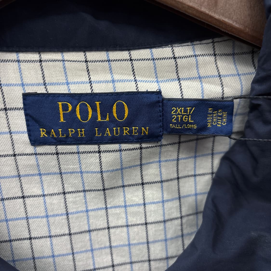 신형라벨 폴로 랄프로렌 스윙탑 집업자켓 체크라이닝 가죽지퍼 N690 상품이미지9