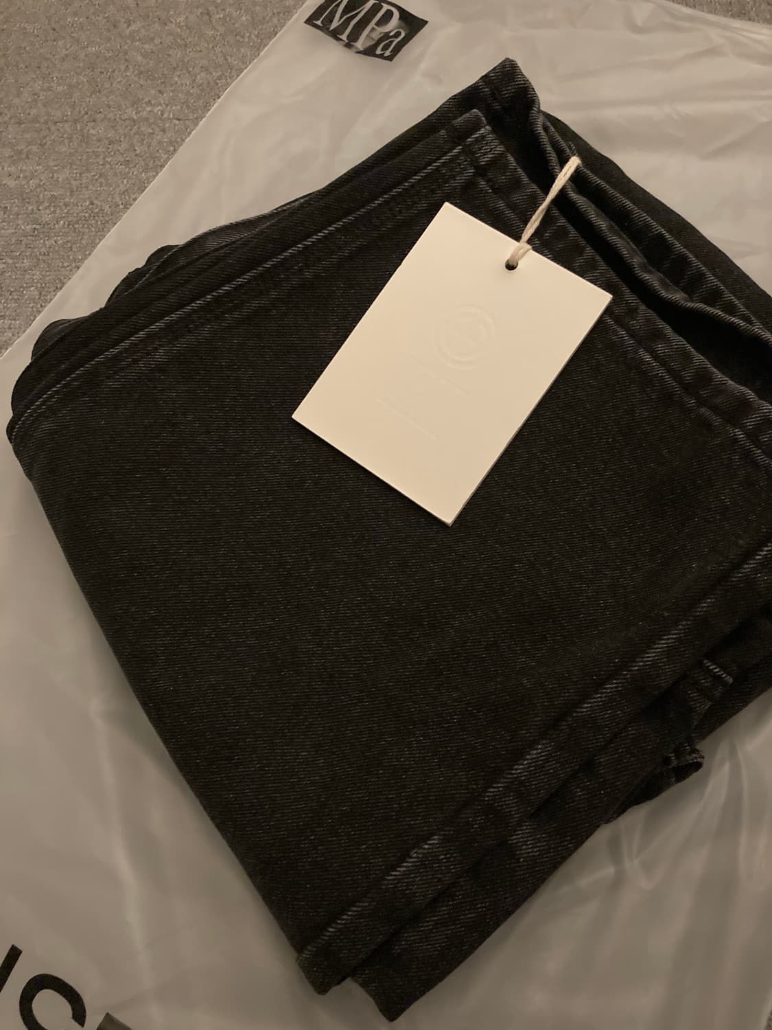 (새상품)플라스틱프로덕트 페인트 데님 블랙 L 상품이미지6