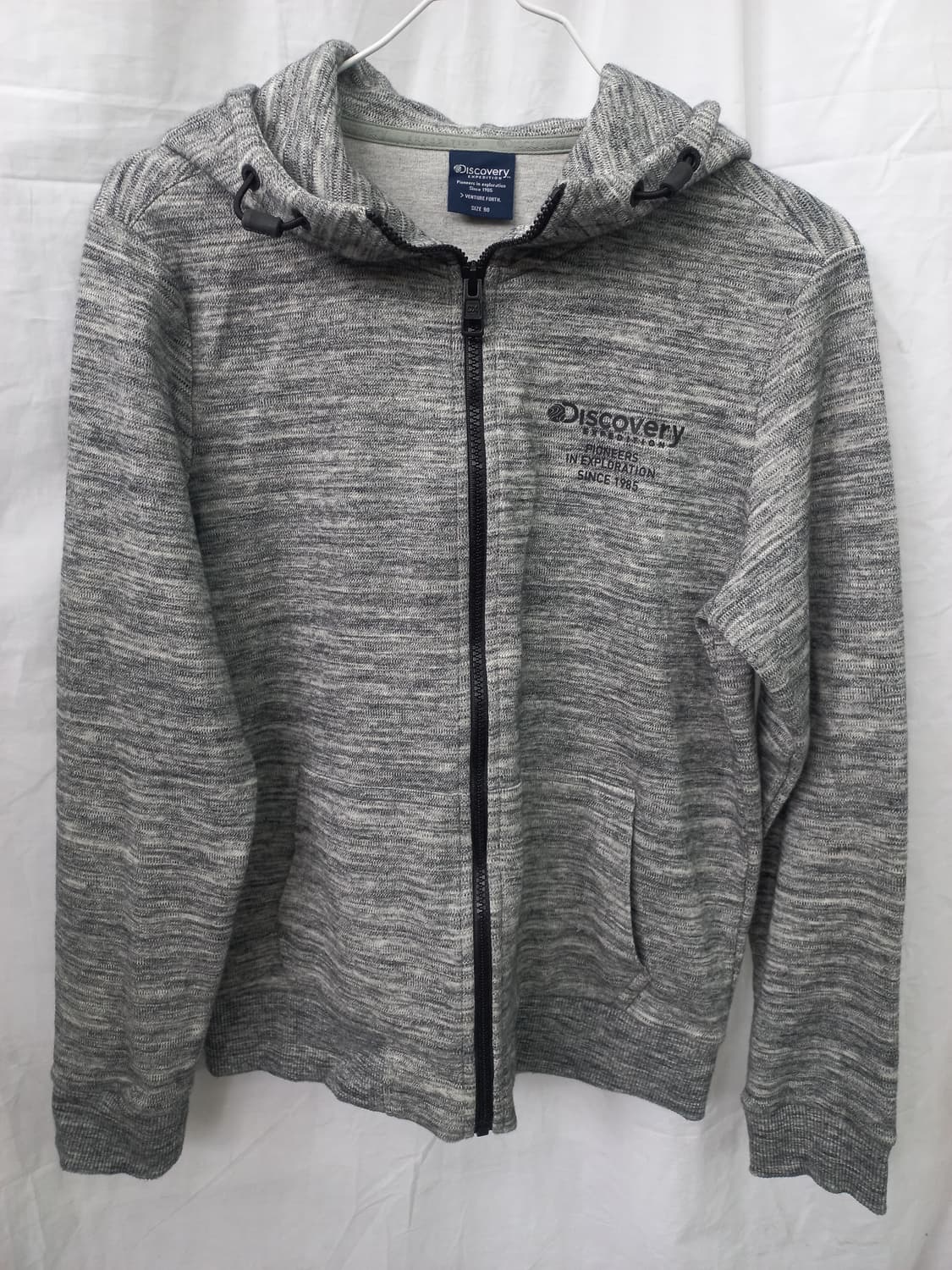 디스커버리 익스페디션 후드집업 그레이 공용 90 상품이미지1