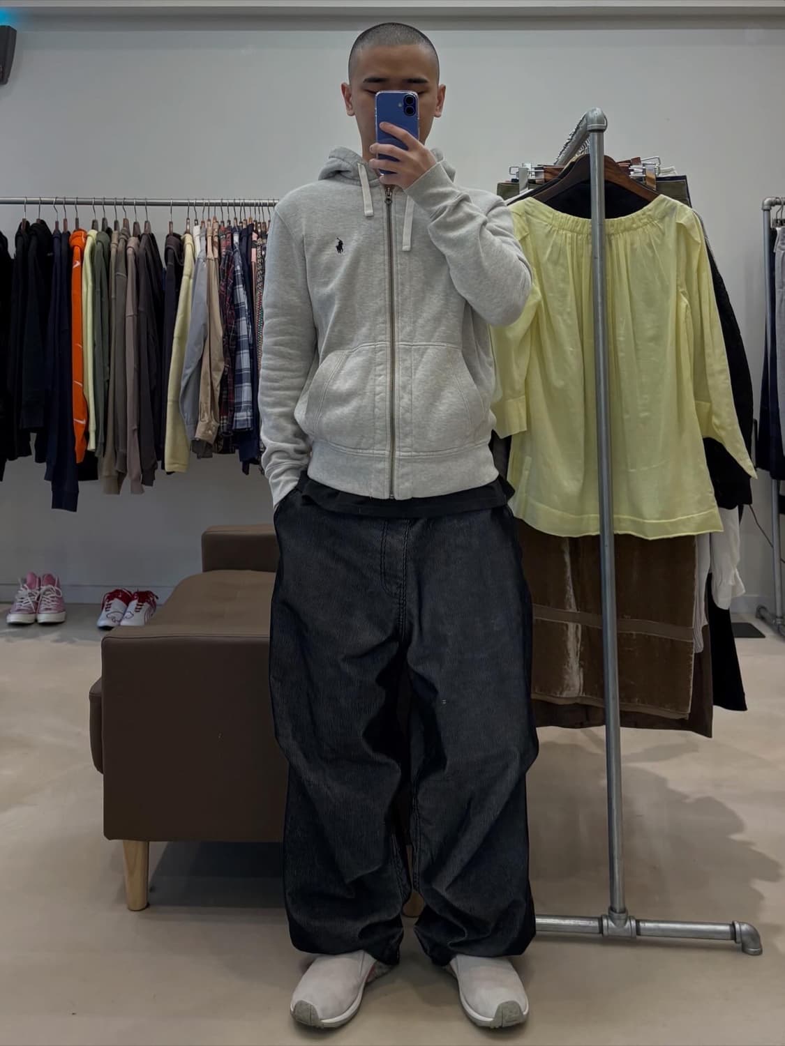 폴로 랄프로렌 써멀 후드집업 상품이미지8