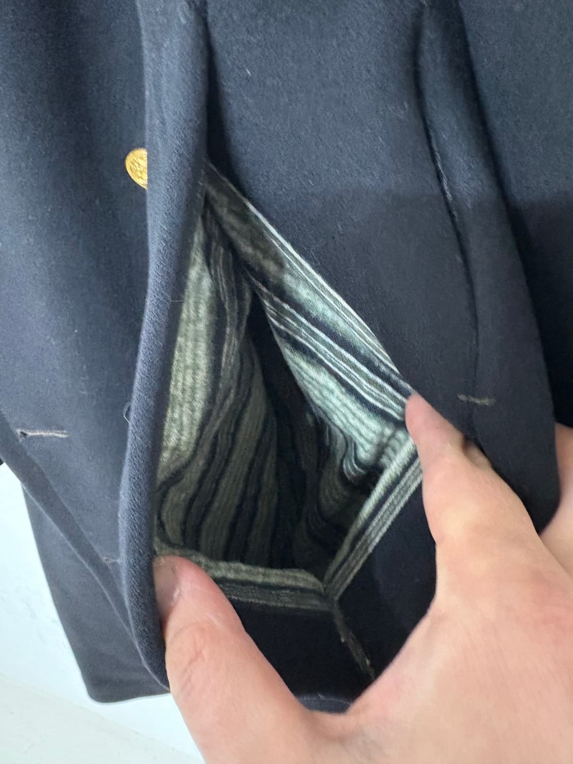 Rare!!WWII U.S Navy Officer Bridge Coat 상품이미지5