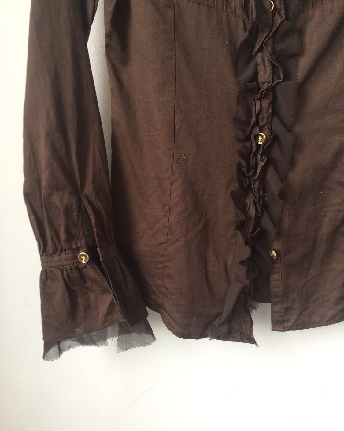 Ruffle point blouse 상품이미지5