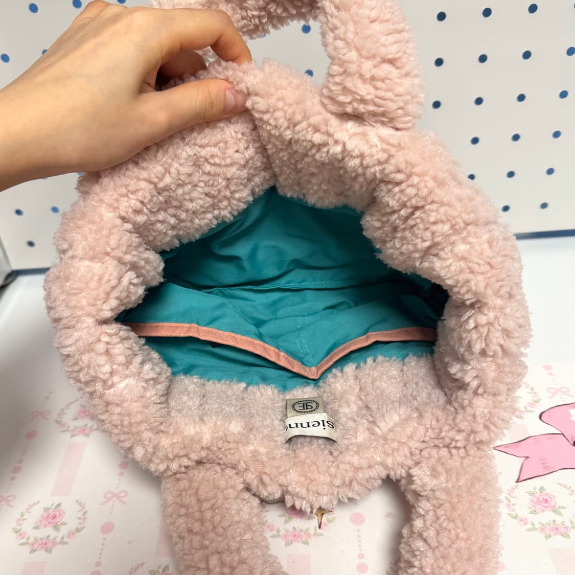 시엔느 시어링 핑크백 상품이미지5