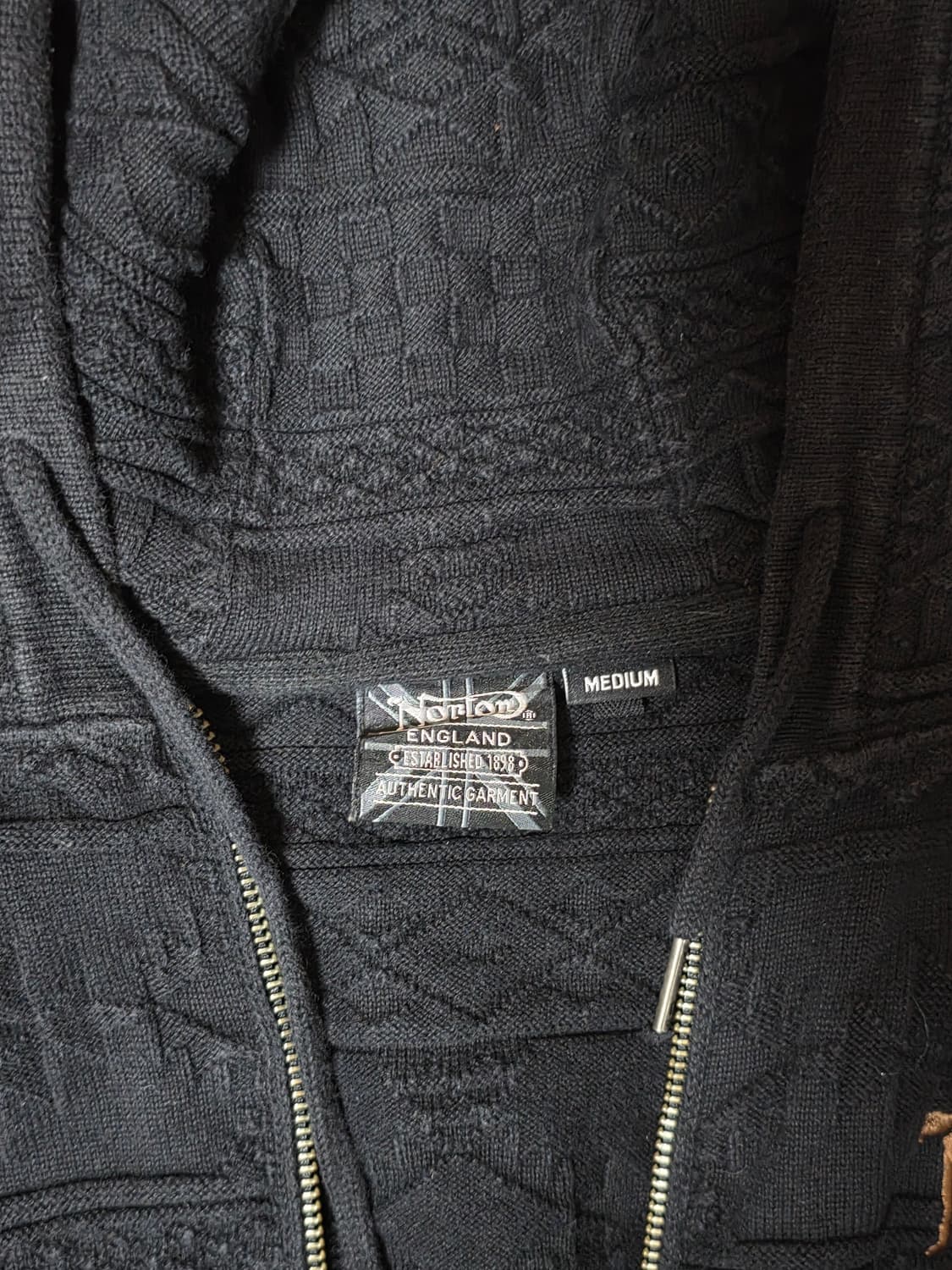 Norton 니트 후드집업 상품이미지2