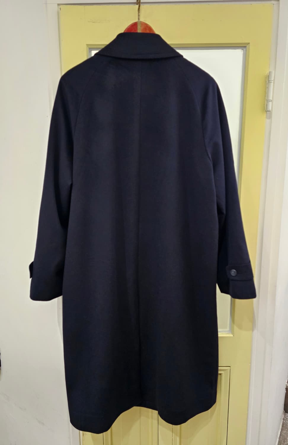 Durban 네이비 퓨어 캐시미어 롱코트 상품이미지9