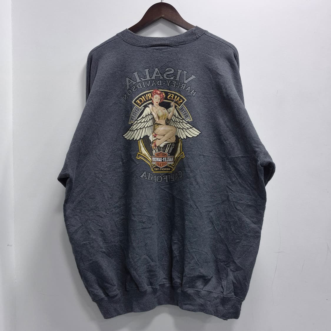 HDB 할리데이빈슨 전ㆍ후면 프린팅 맨투맨  상품이미지2