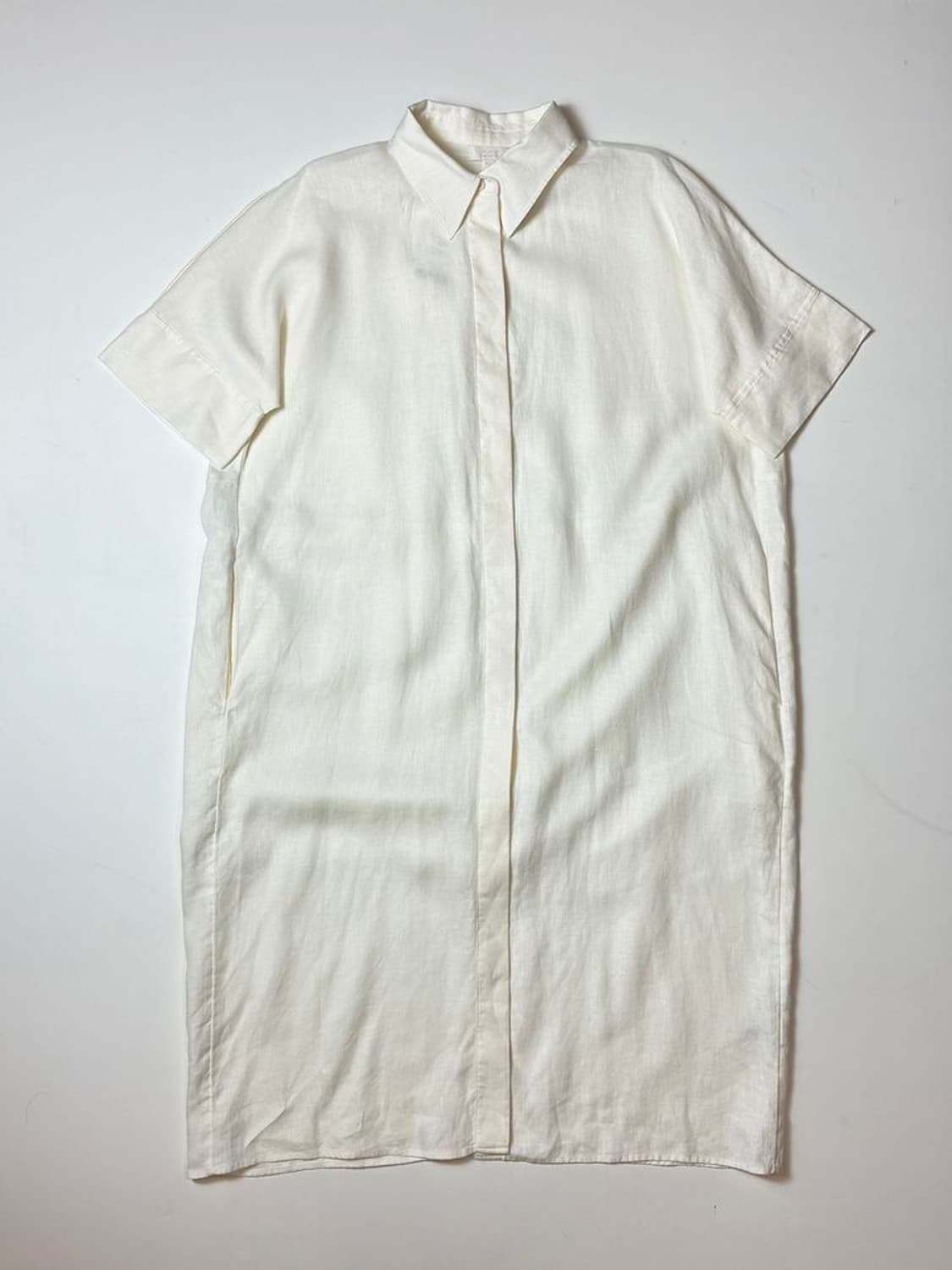 코스 릴랙스 린넨 셔츠 원피스 PN9424 상품이미지1