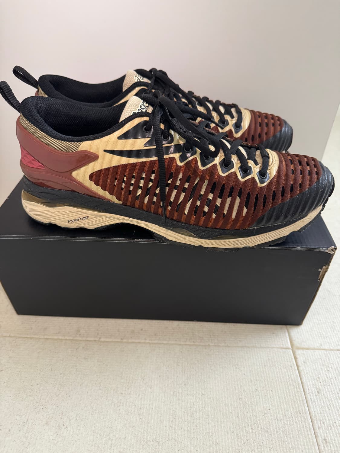 [275] 아식스 키코 젤델바 1 카라멜 상품이미지4