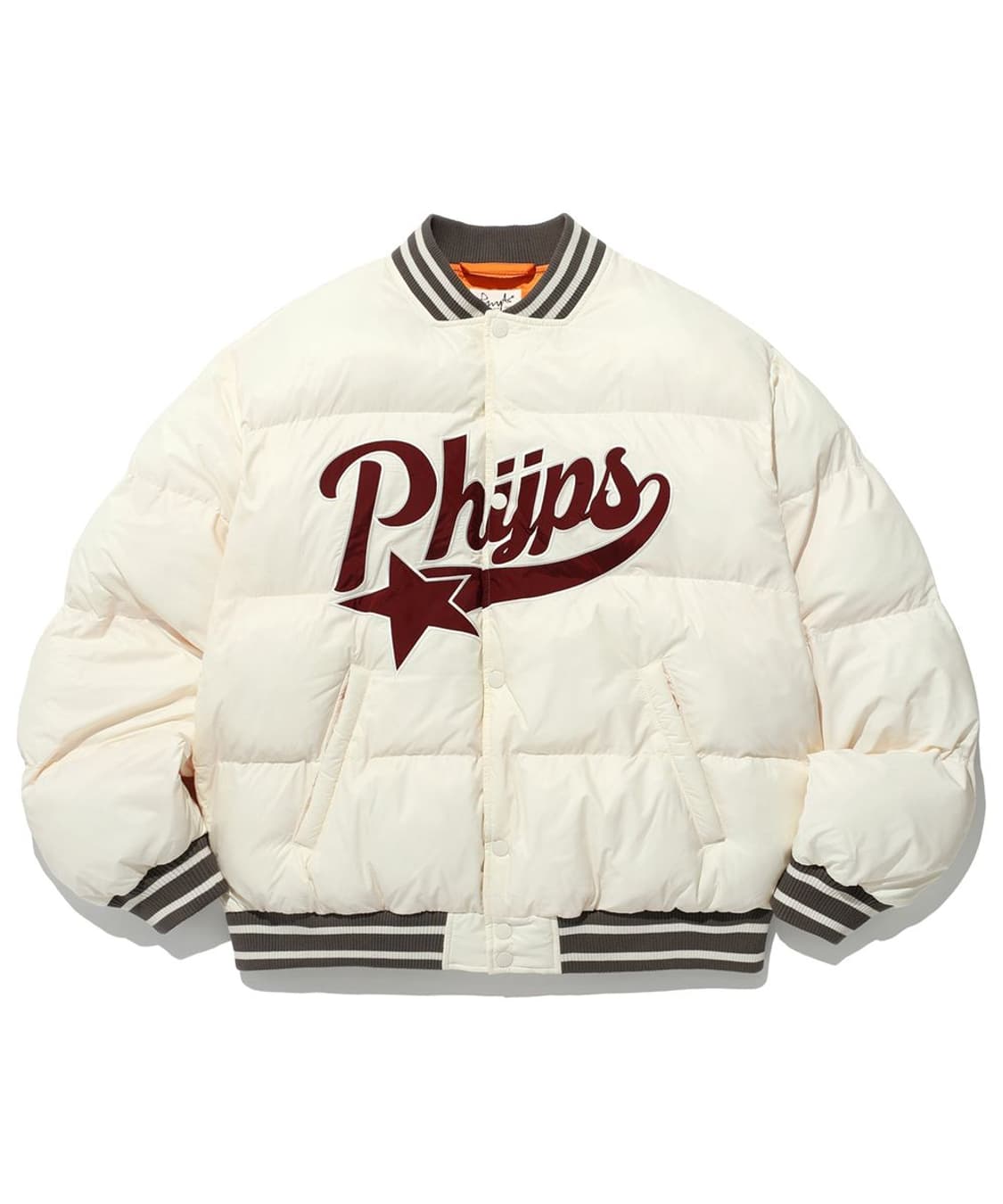 피지컬 디파트먼트 스타테일 숏푸퍼 패딩_아이보리 상품이미지1