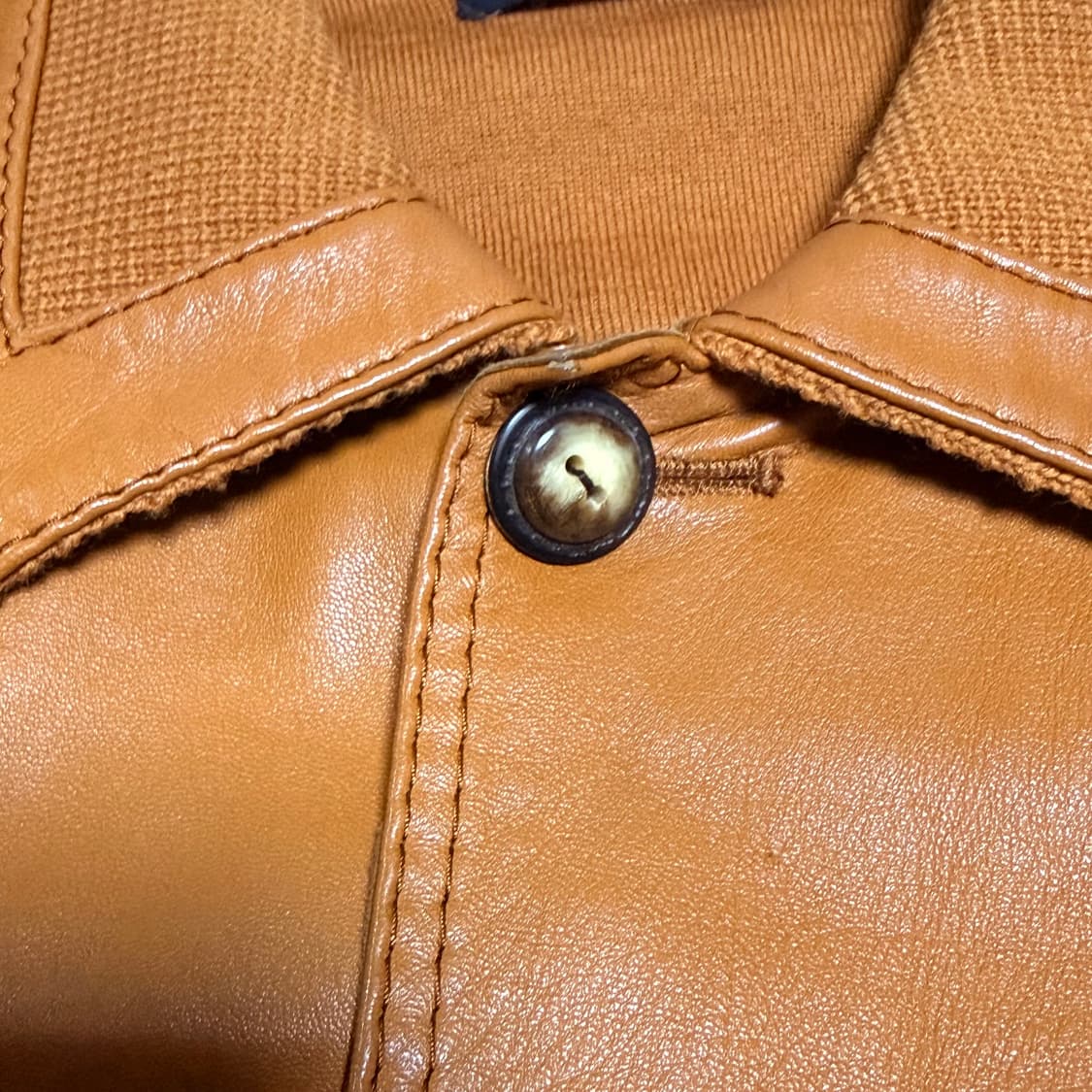 TORRAS 울 레더 콤비 자켓 상품이미지3