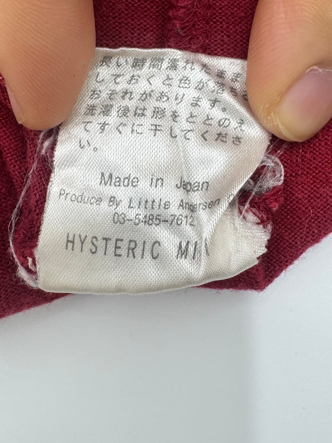 히스테릭 글래머 프린팅 슬리브리스 상품이미지10
