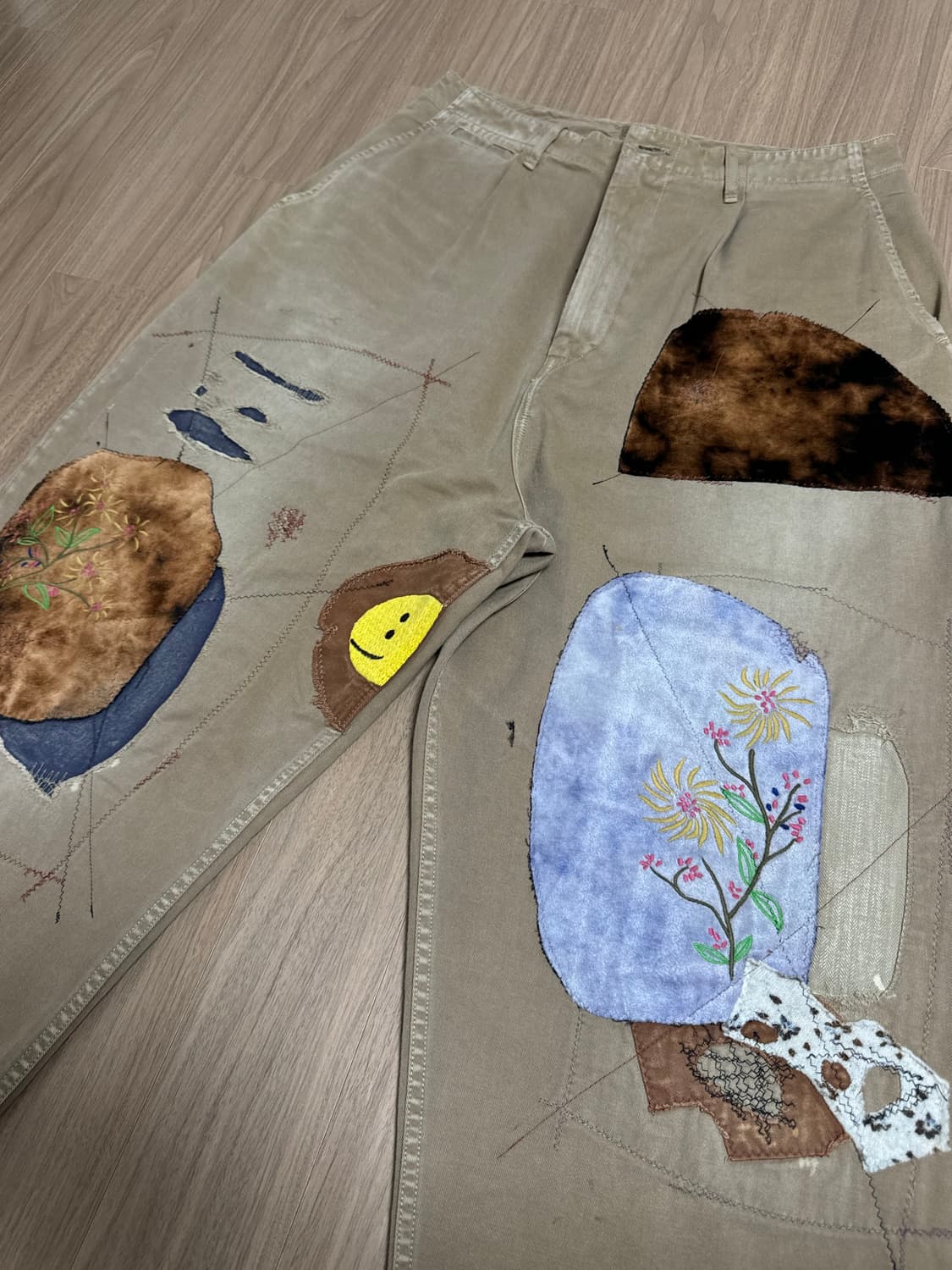 캐피탈 카츠라기 팬츠 베이지 4사이즈 상품이미지7