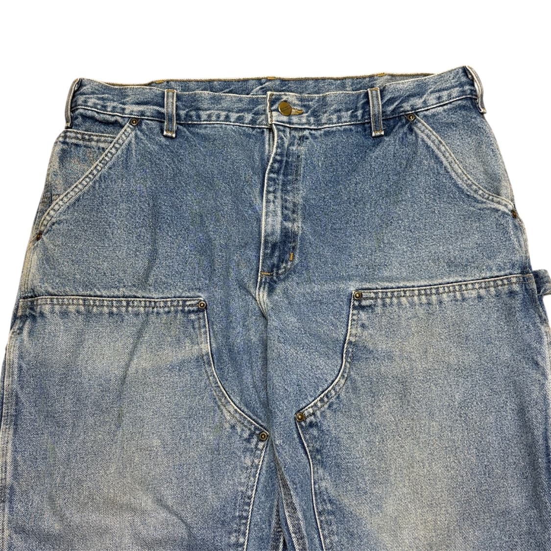 빈티지 칼하트 B73 더블니 연청 faded 상품이미지2