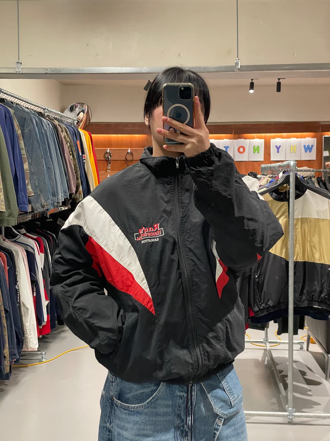 90‘s 올드스쿨 바람막이   상품이미지1