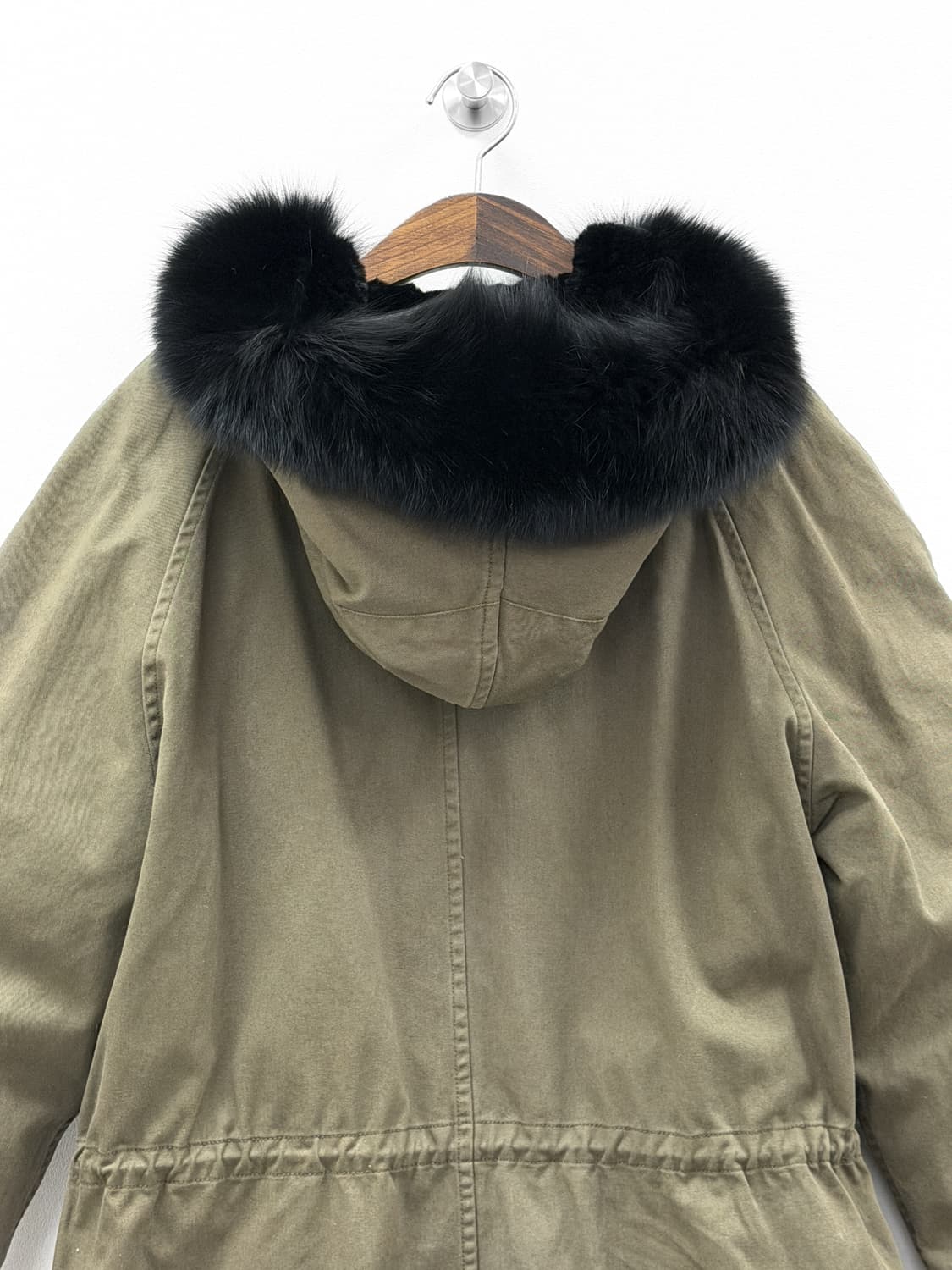 이브살로몬 아미 리버시블 렉스 퍼 패딩 코트 상품이미지6