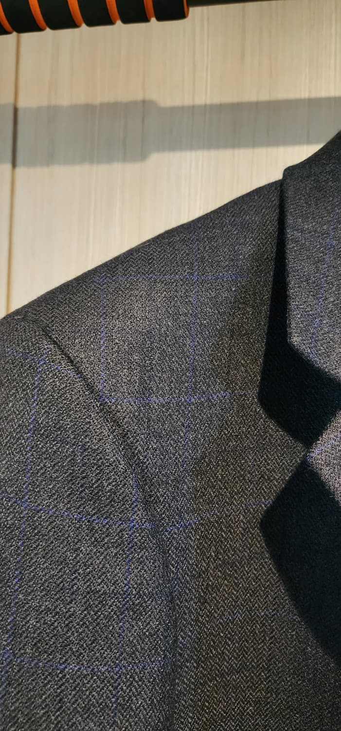 진그레이 모직자켓 3버튼 XL 상품이미지3